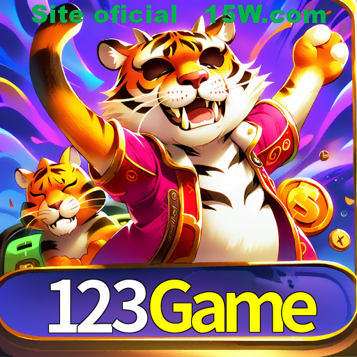 Imagem promocional da 123Game mostrando a plataforma e suas vantagens